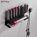 Wall-Mounted Hair Dryer Holder – No Drill Bathroom Organizer