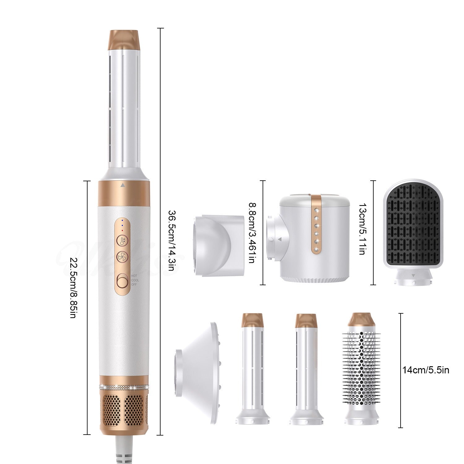 7-in-1 Pro Hair Styling Set