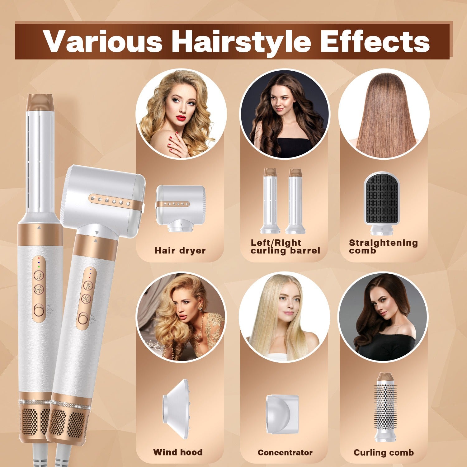 7-in-1 Pro Hair Styling Set
